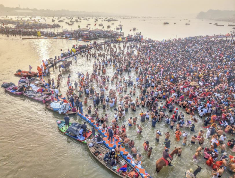 7 crore pilgrims bathed at Sangam from Jan 11 to 16 on occasion of Maha Kumbh